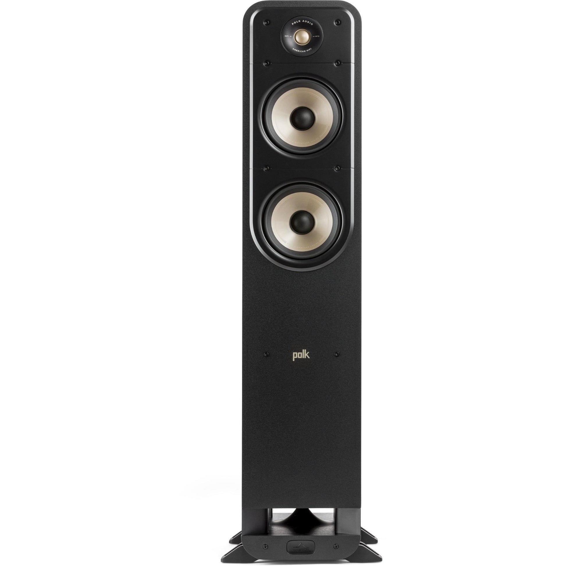 Polk Audio  ES55 Floorstanding Speakers (Black) [Pair]