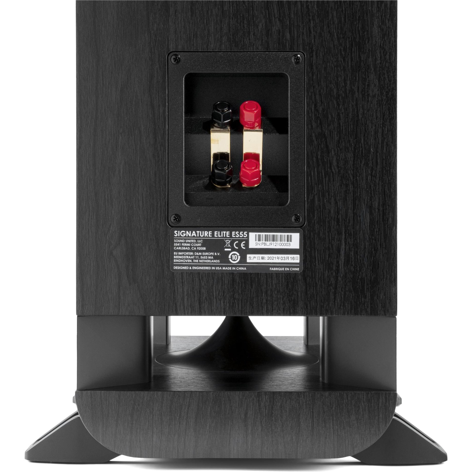 Polk Audio  ES55 Floorstanding Speakers (Black) [Pair]