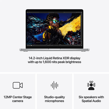 Apple MacBook Pro 14-inch with M4 Max Chip, 1TB/36GB (Silver/2024)[~Refurbished]