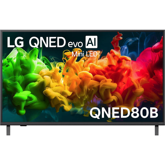 LG 43" QNED80B EVO AI Mini-LED 4K Smart TV [2026]