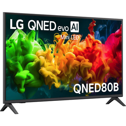 LG 43" QNED80B EVO AI Mini-LED 4K Smart TV [2026]