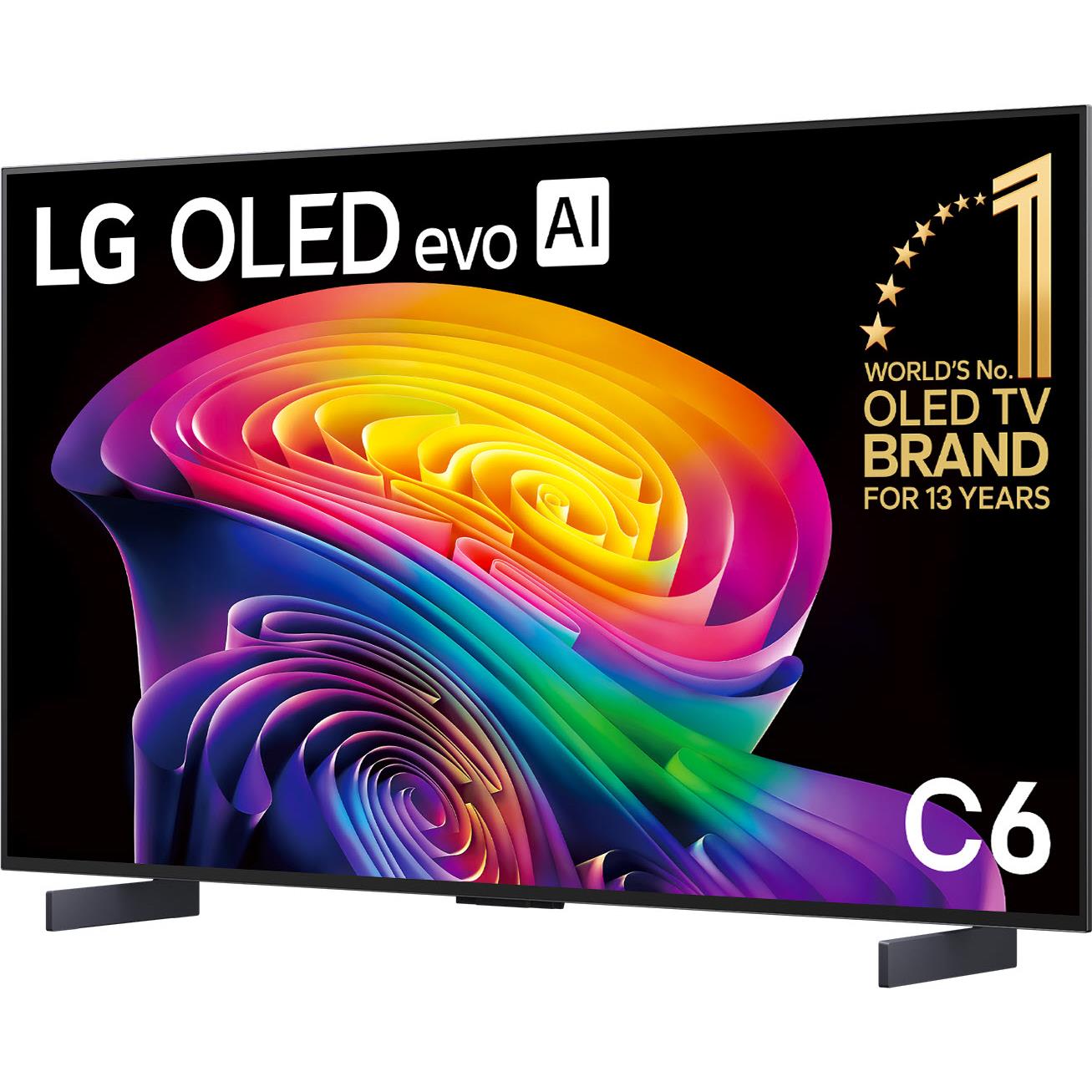 LG 42" OLED EVO AI C6 4K Smart TV [2026]