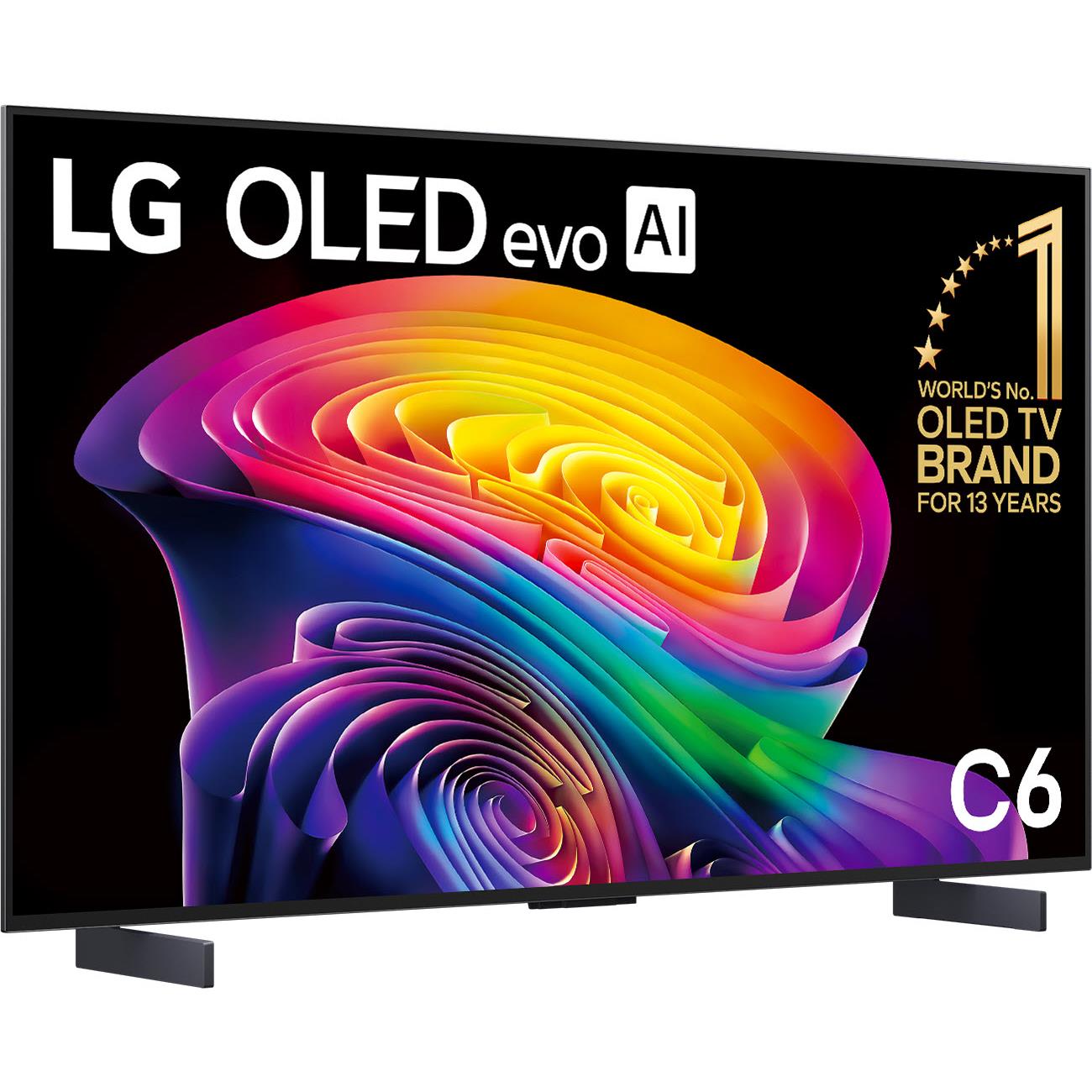LG 42" OLED EVO AI C6 4K Smart TV [2026]