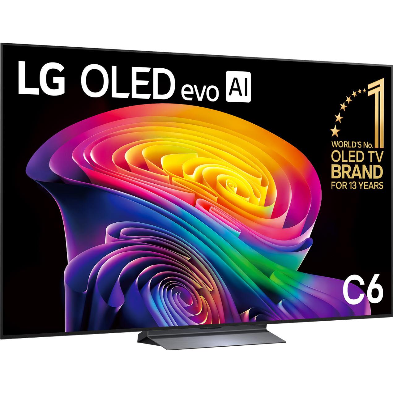 LG 77" OLED EVO AI C6 4K Smart TV [2026]