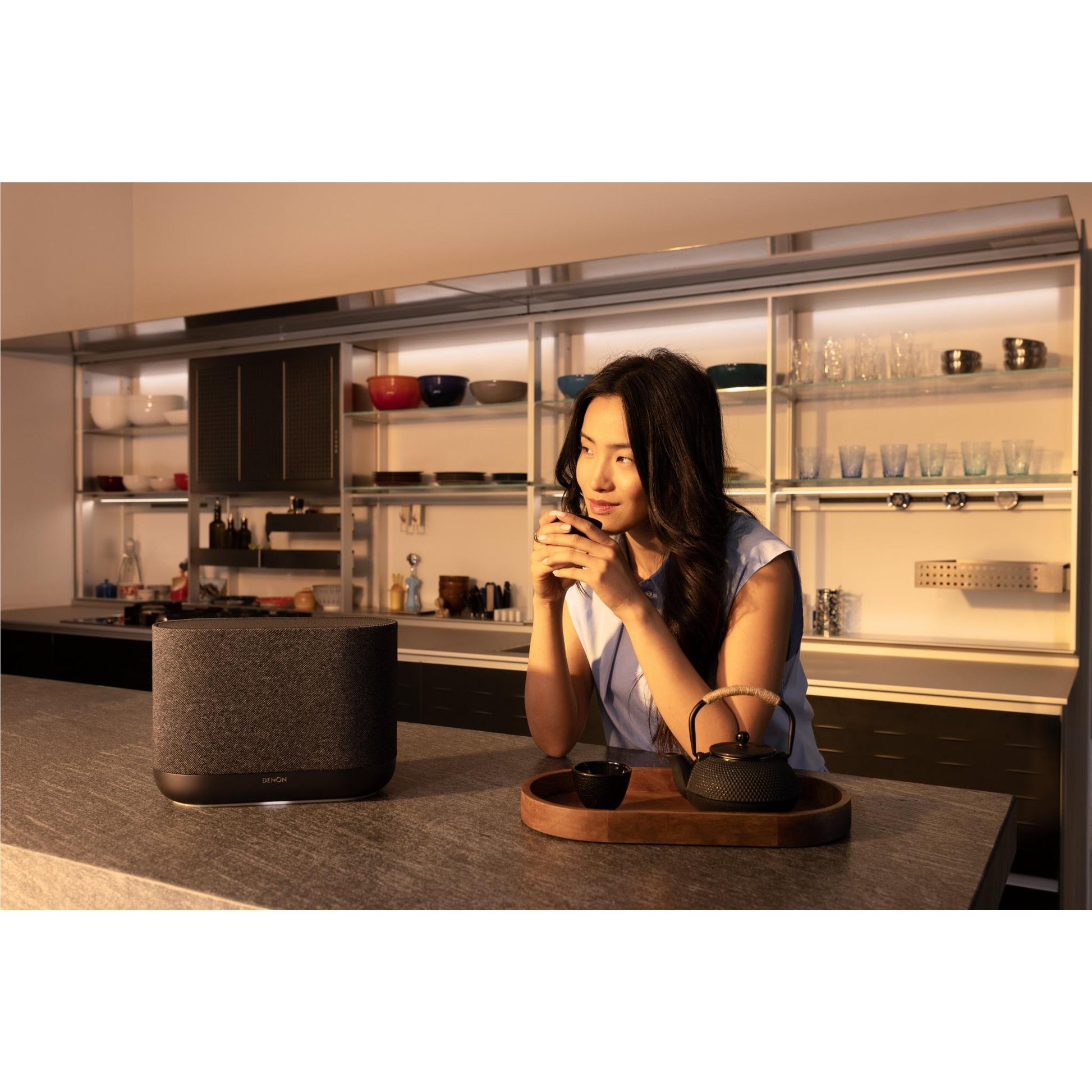 Denon Home 400 Wireless Smart Speaker Powered by Heos


 (Charcoal)