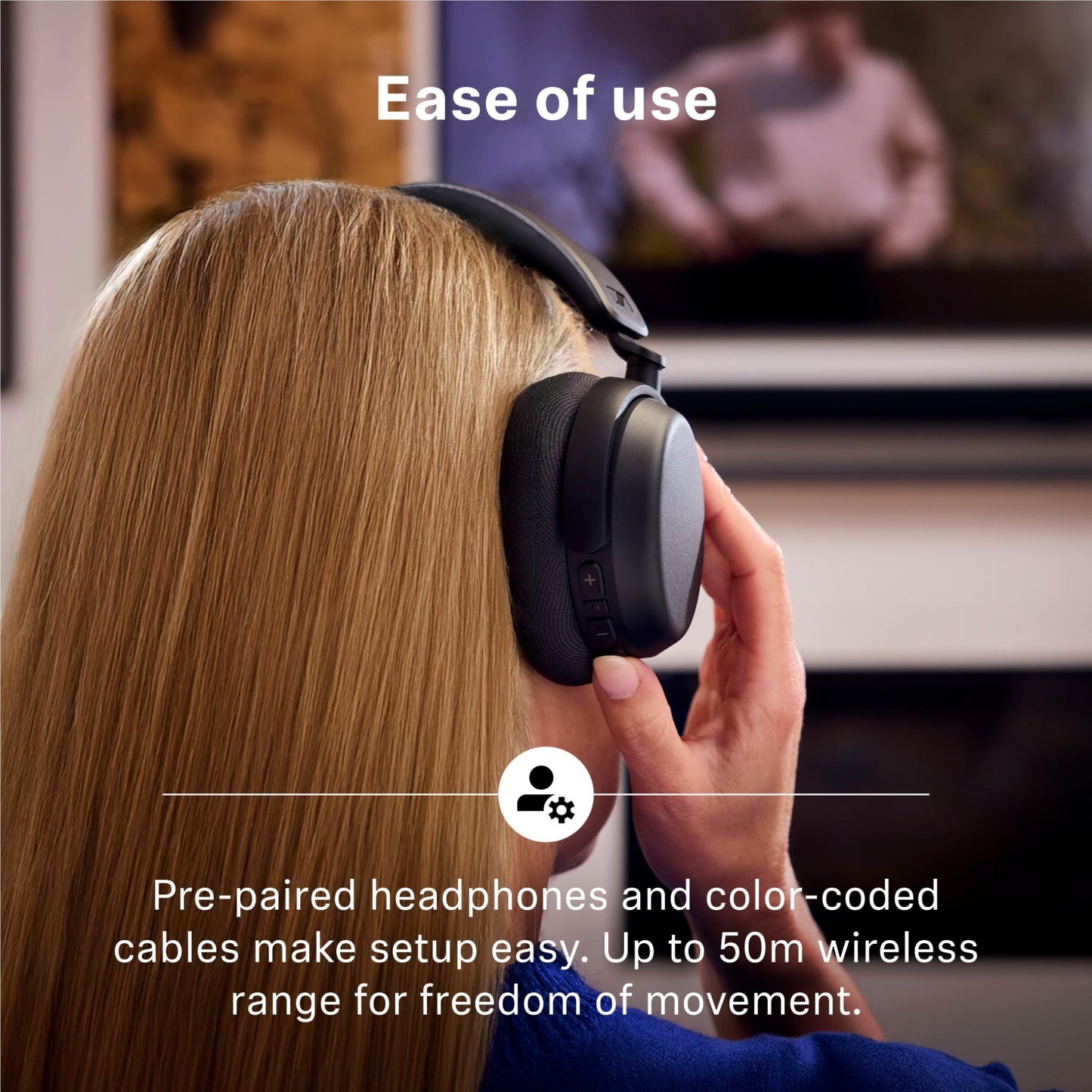 Sennheiser RS 275 Wireless TV Headphones & Transmitter