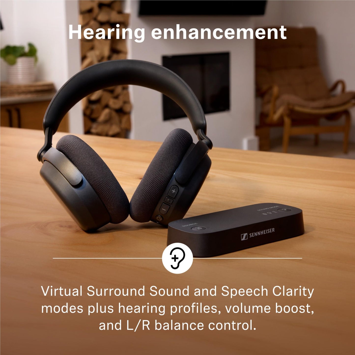 Sennheiser RS 275 Wireless TV Headphones & Transmitter