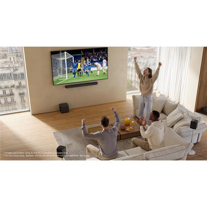 Samsung Q-series HW-Q930H 9.1.4ch Soundbar with Subwoofer & Rear Speaker [2026]