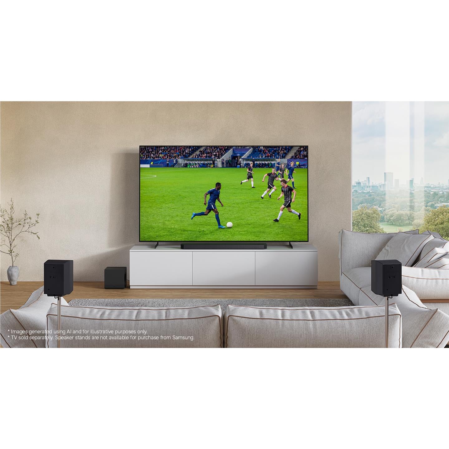 Samsung Q-series HW-Q930H 9.1.4ch Soundbar with Subwoofer & Rear Speaker [2026]