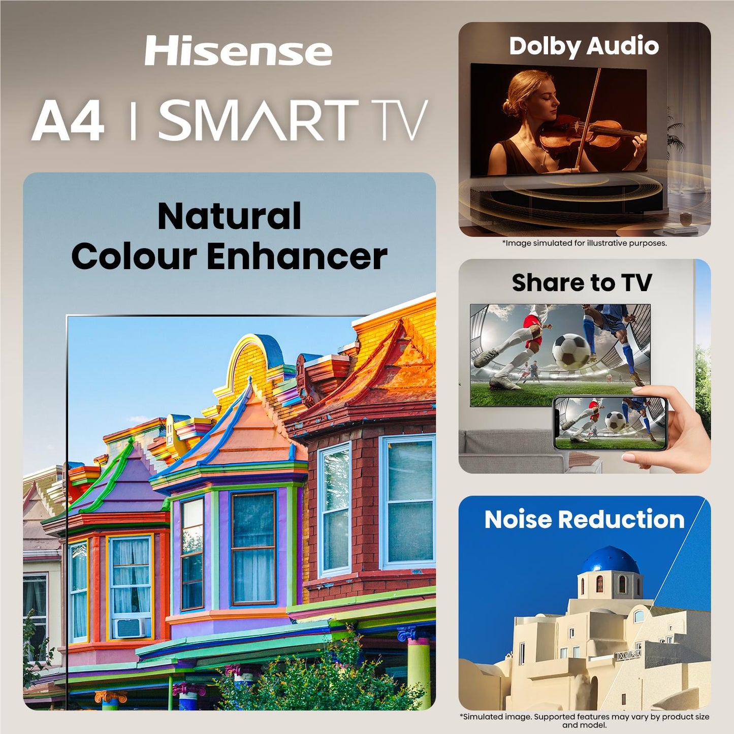 Hisense 40" A4SAU Full HD Smart TV [2026]