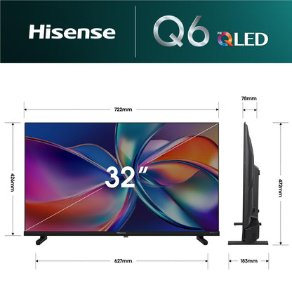 Hisense 32" Q6SAU Full HD Hi-QLED Smart TV [2026]