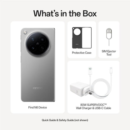 OPPO Find N6 5G 512GB (Stellar Titanium)