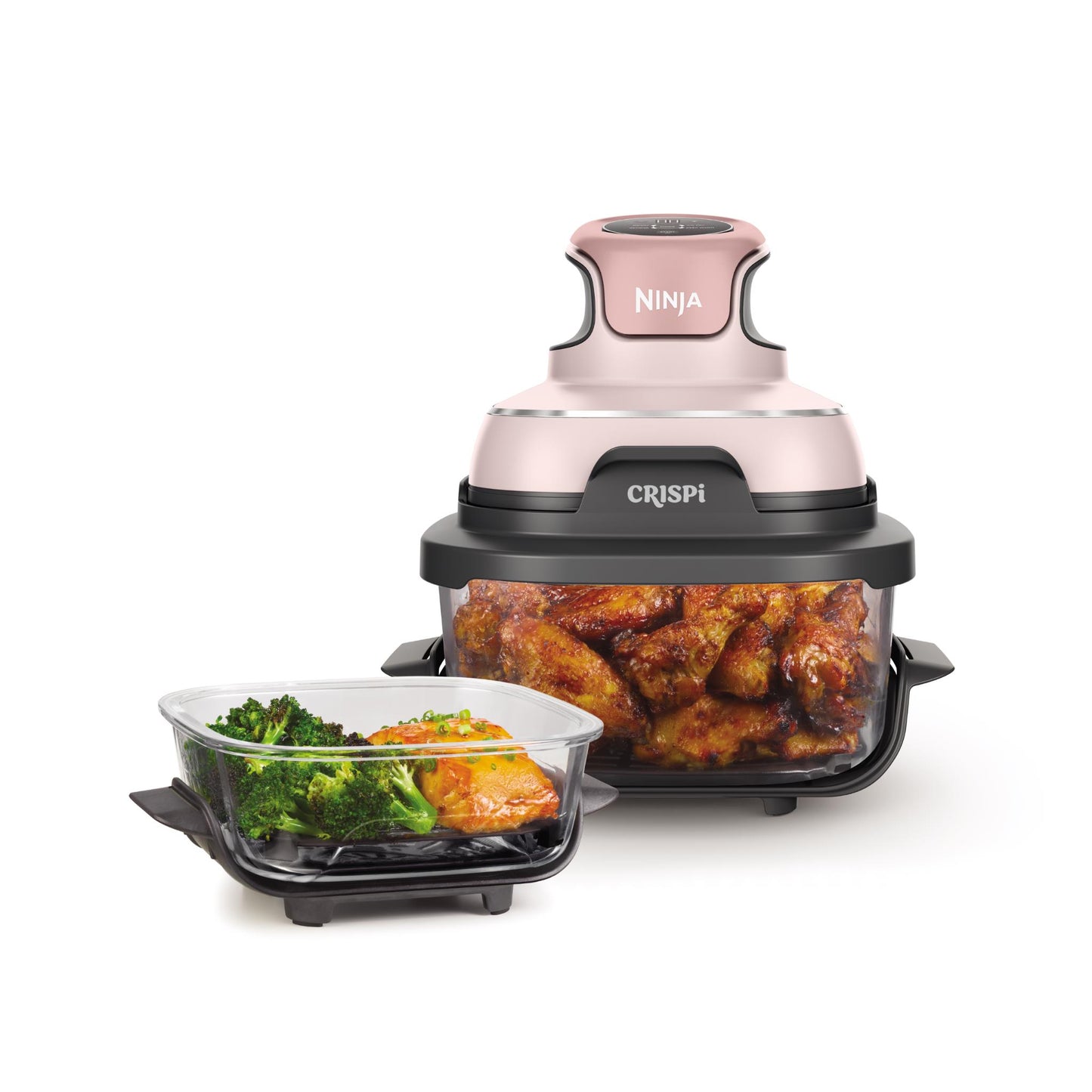 Ninja Crispi 4-in-1 Portable Glass Air Fryer (Pink)