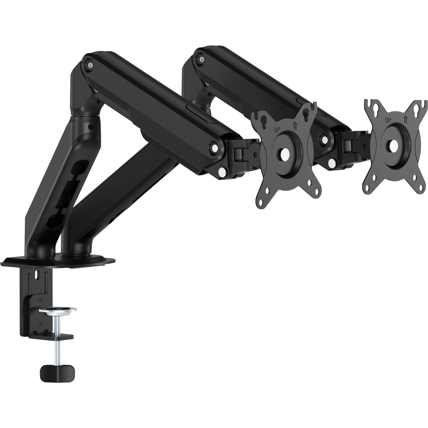 Ergovida Spring Balance Double Monitor Arm Single (Black)