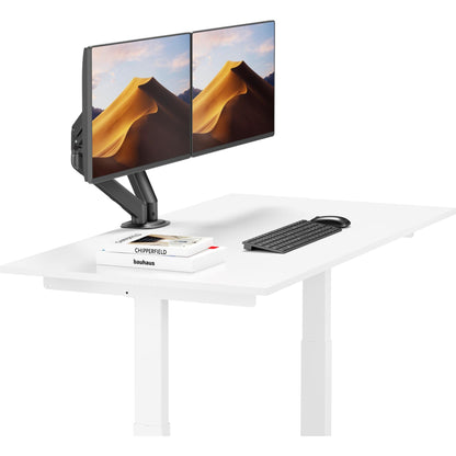 Ergovida Spring Balance Double Monitor Arm Single (Black)