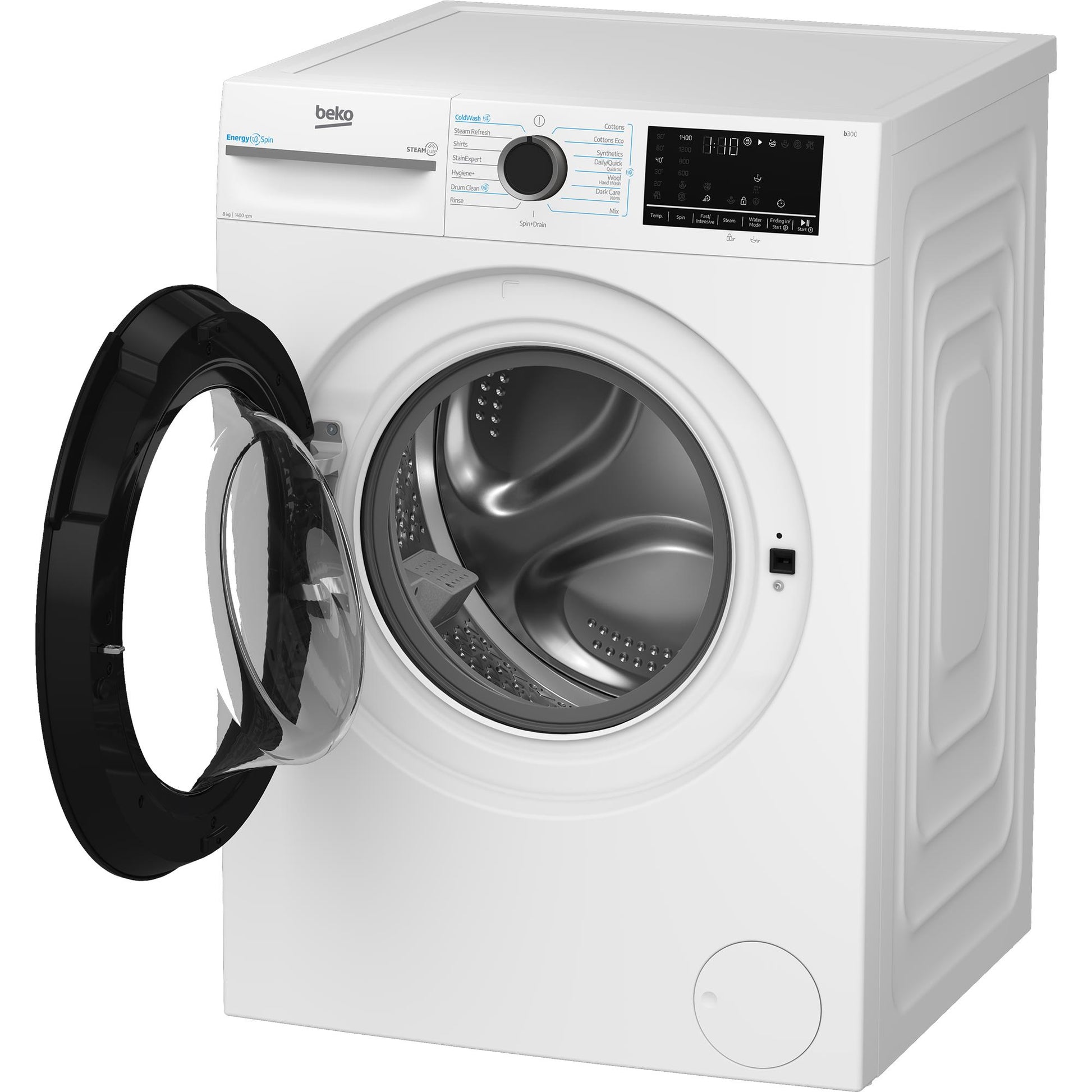 Beko BFLB8010W 8kg Front Load Washer with Steam