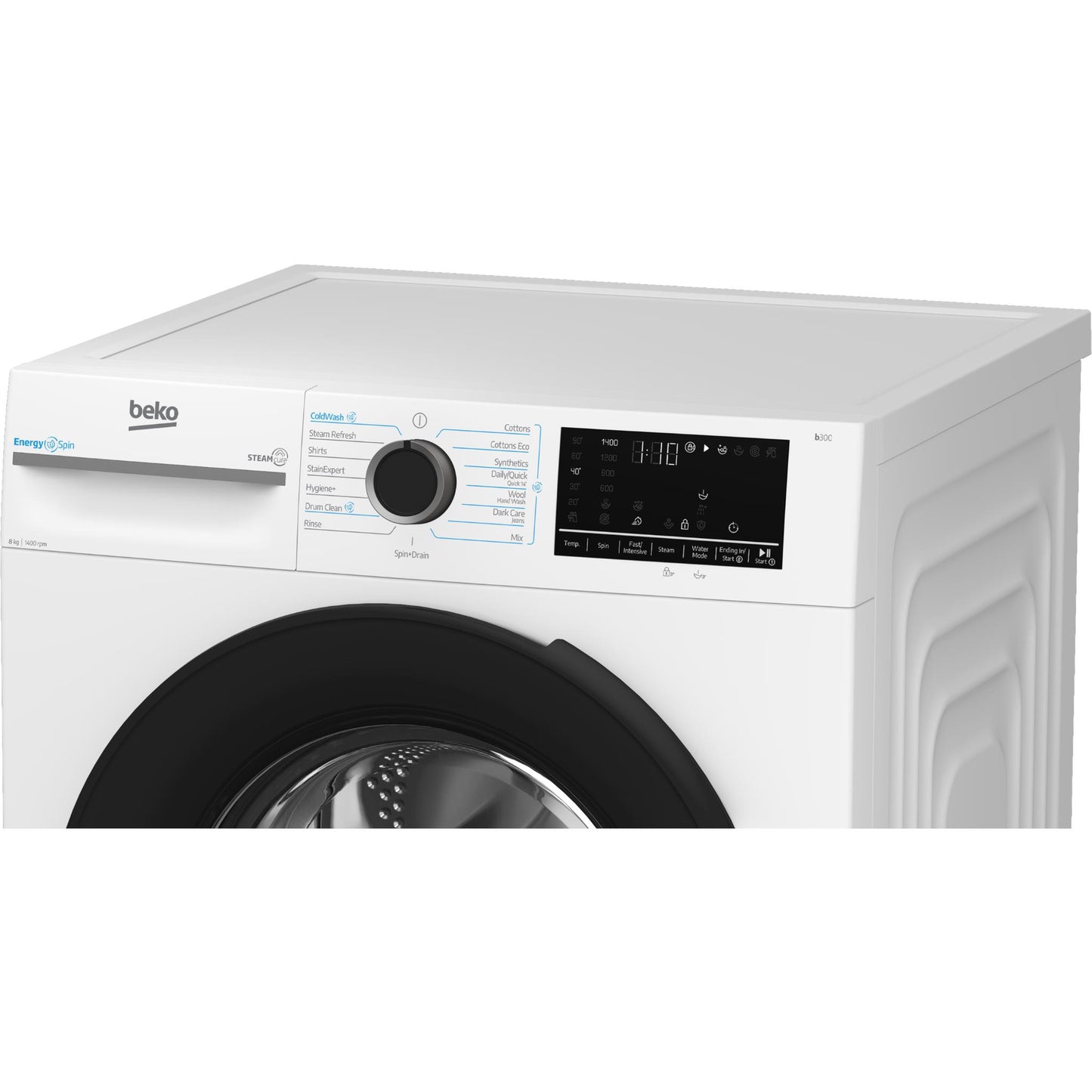 Beko BFLB8010W 8kg Front Load Washer with Steam