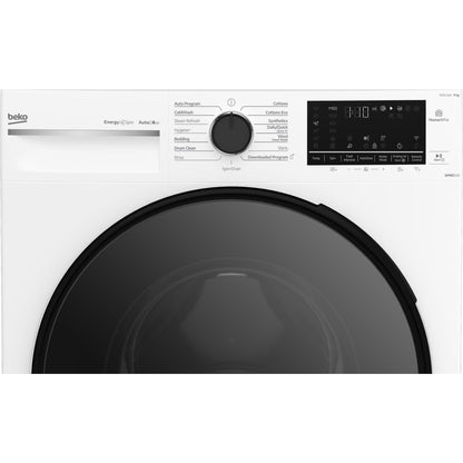 Beko BFLB903ADW1 9kg Front Load Washing Machine with AutoDose and Steam