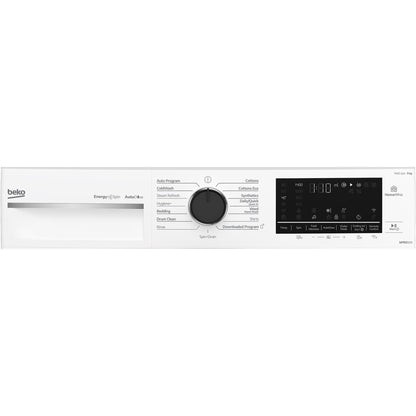 Beko BFLB903ADW1 9kg Front Load Washing Machine with AutoDose and Steam