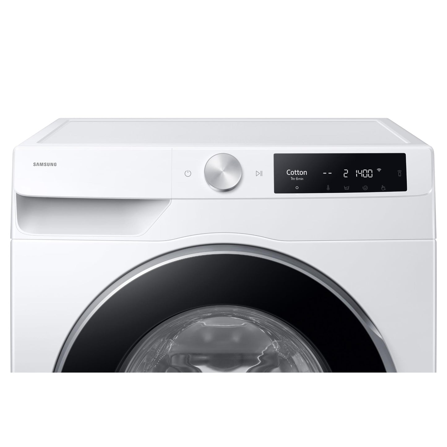 Samsung WW90DG6U3ALE 9kg Smart Super Speed Front Load Washer (White)