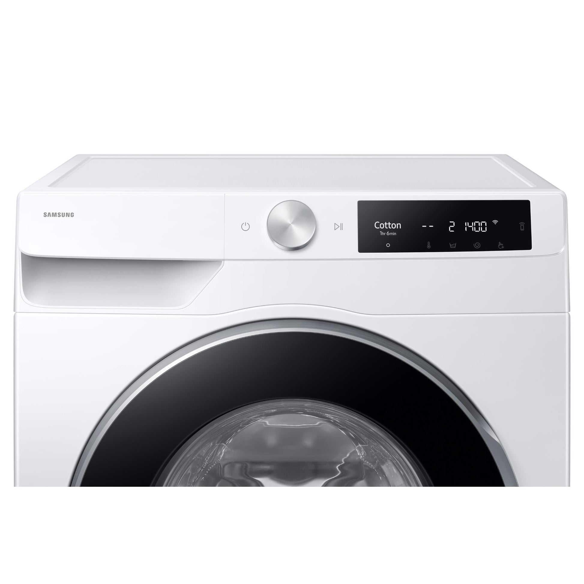 Samsung WW90DG6U3ALE 9kg Smart Super Speed Front Load Washer (White)