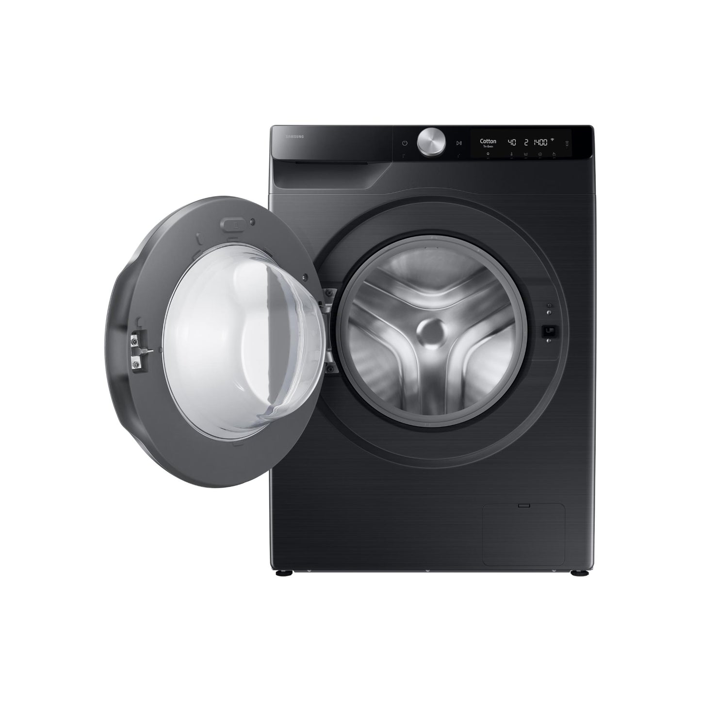 Samsung WW90DG6U3ALB 9kg Smart Super Speed Front Load Washer (Black)