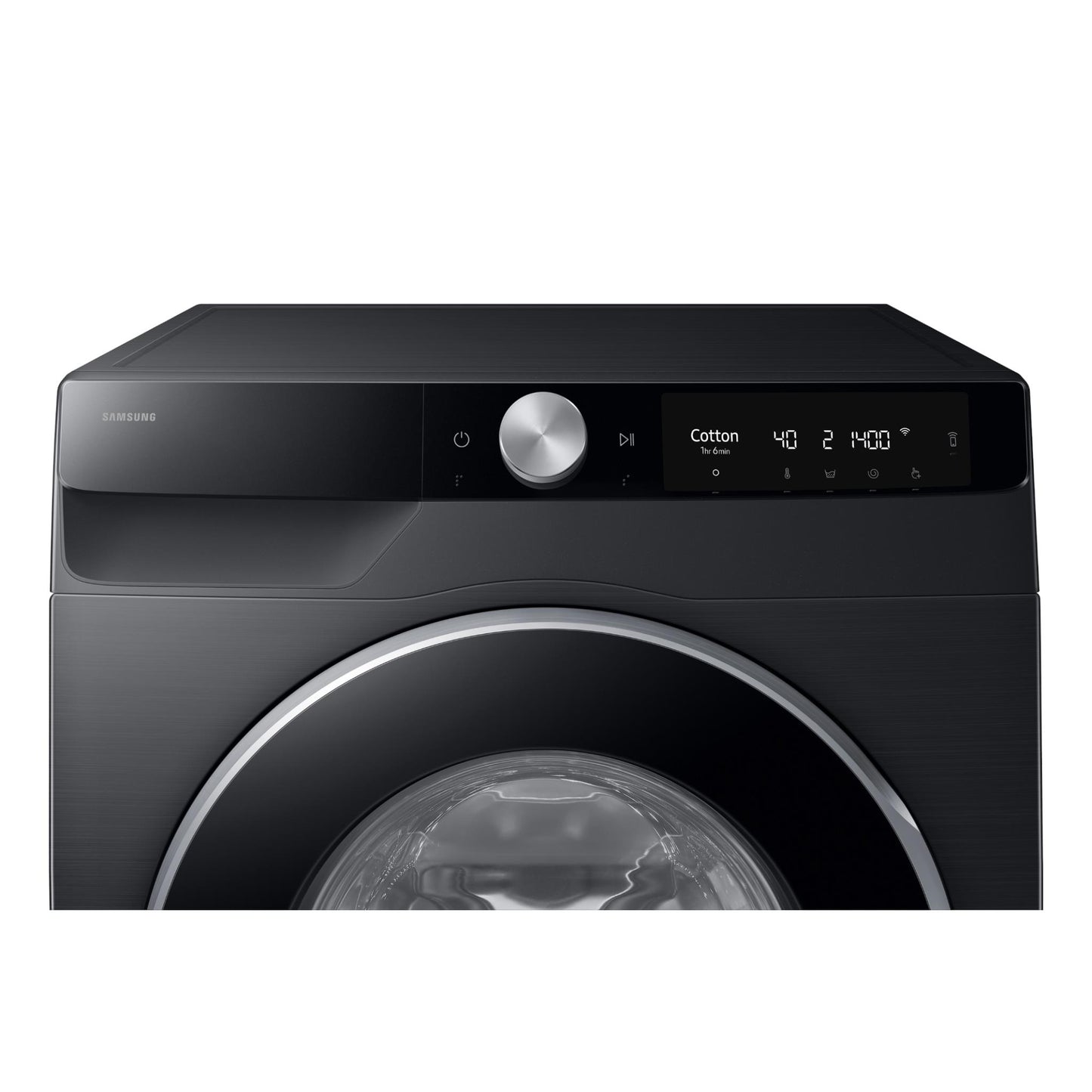 Samsung WW90DG6U3ALB 9kg Smart Super Speed Front Load Washer (Black)