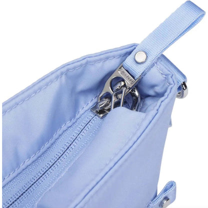 Pacsafe W Anti-Theft Crossbody Bag RFID Blocking Slashguard Secure Serenity Blue