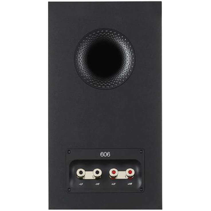 Bowers & Wilkins 606S3 Bookshelf Speakers (Black)
