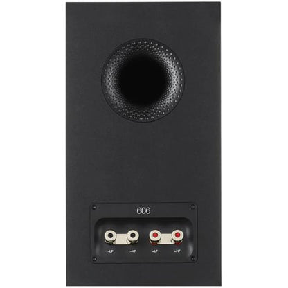 Bowers & Wilkins 606S3 Bookshelf Speakers (Black)