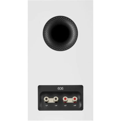 Bowers & Wilkins 606S3 Bookshelf Speakers (White)