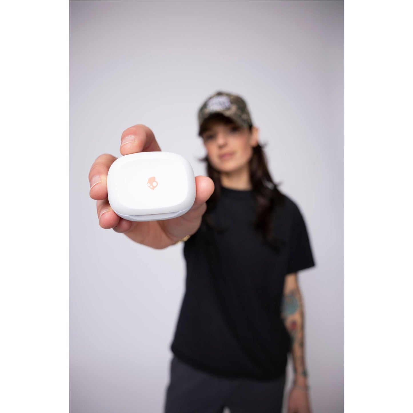 Skullcandy Smokin Buds True Wireless In-Ear Headphones (Bone Orange)