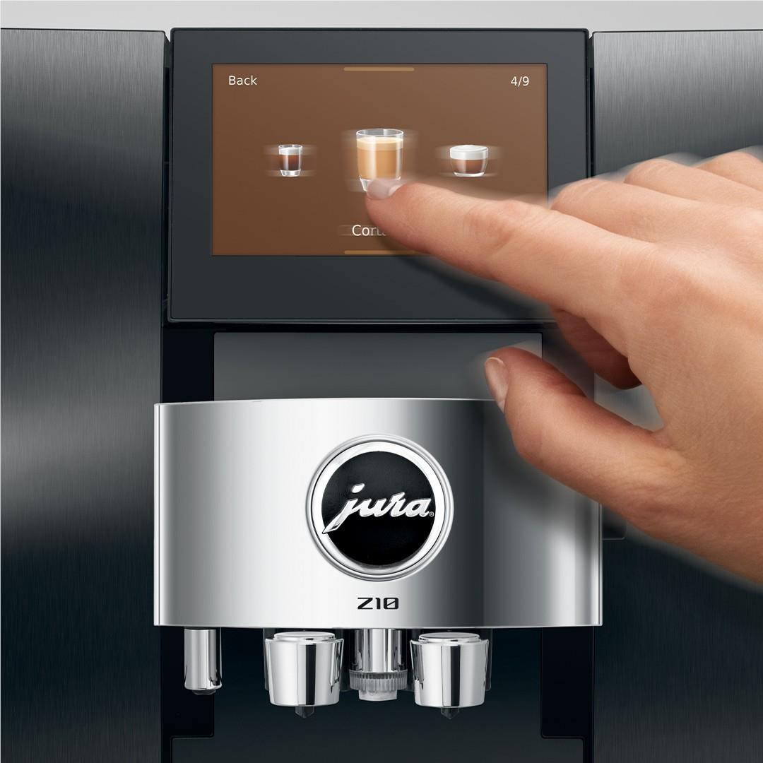 Jura Z10 Fully Automatic Coffee Machine (Aluminium Black)