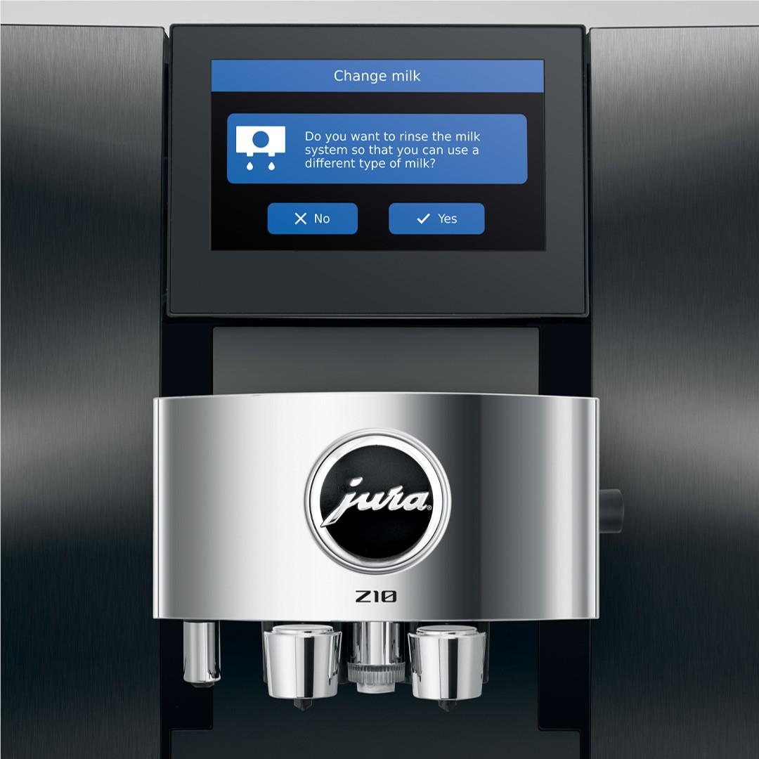 Jura Z10 Fully Automatic Coffee Machine (Aluminium Black)