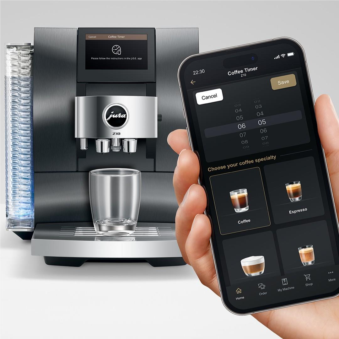 Jura Z10 Fully Automatic Coffee Machine (Aluminium Black)