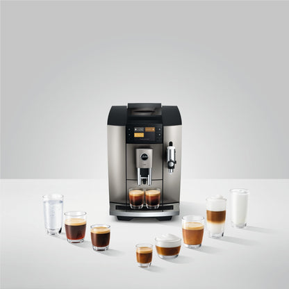 Jura E8 Fully Automatic Coffee Machine (Silver)