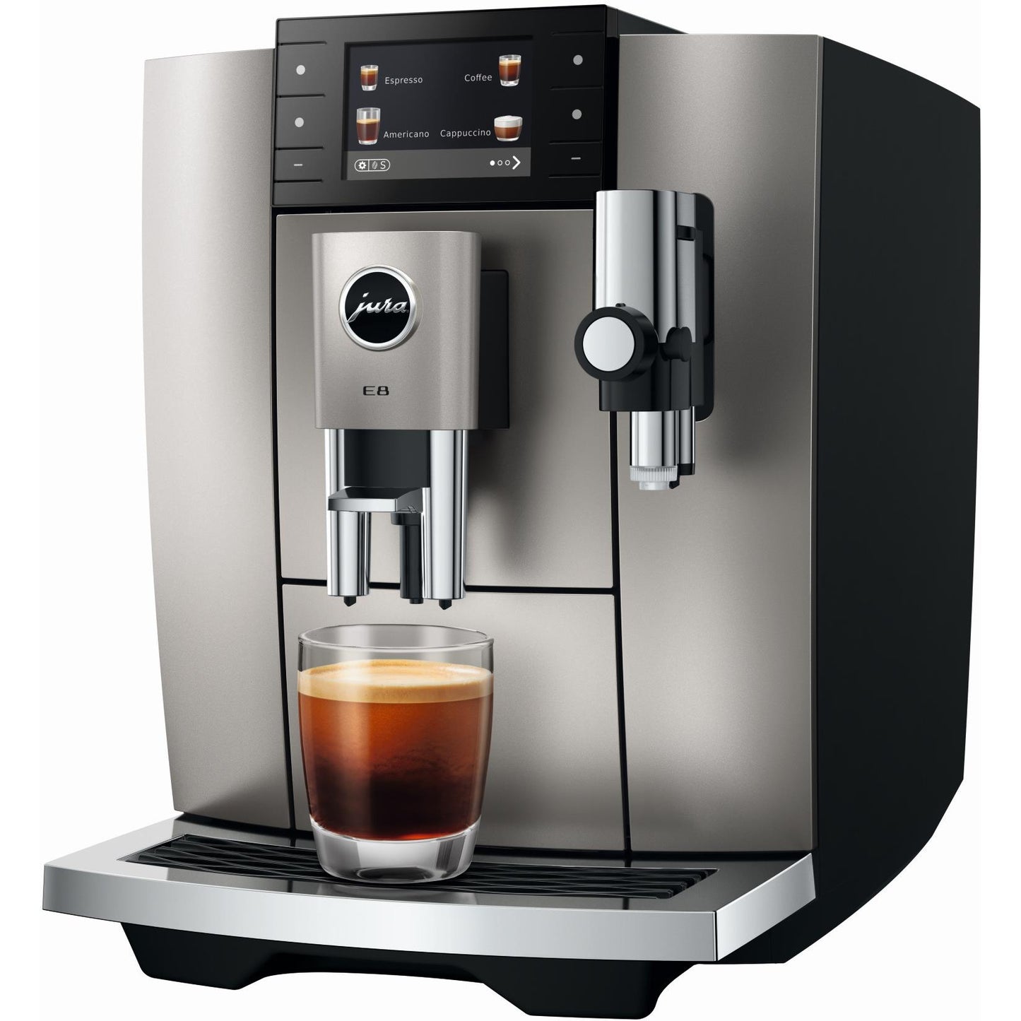 Jura E8 Fully Automatic Coffee Machine (Silver)
