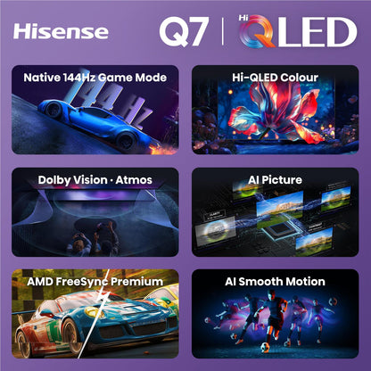 Hisense 100" Q7SAU 4K Hi-QLED Smart TV [2026]