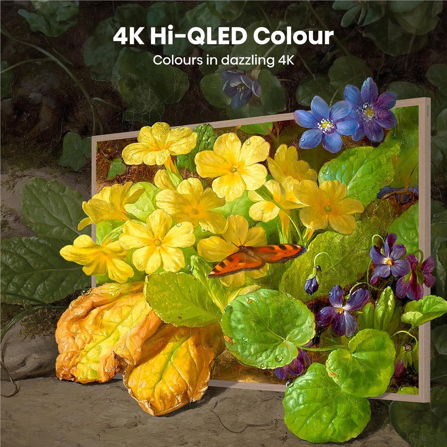 Hisense 75'' S7SAU 4K Hi-QLED CanvasTV [2026]