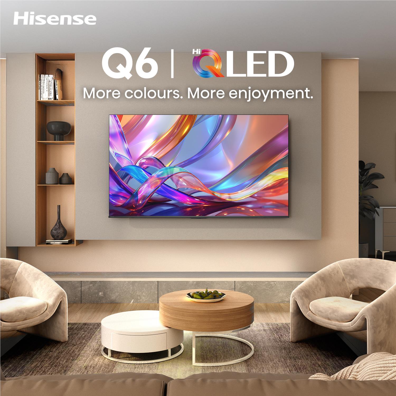Hisense 75" Q6SAU 4K Hi-QLED Smart TV [2026]