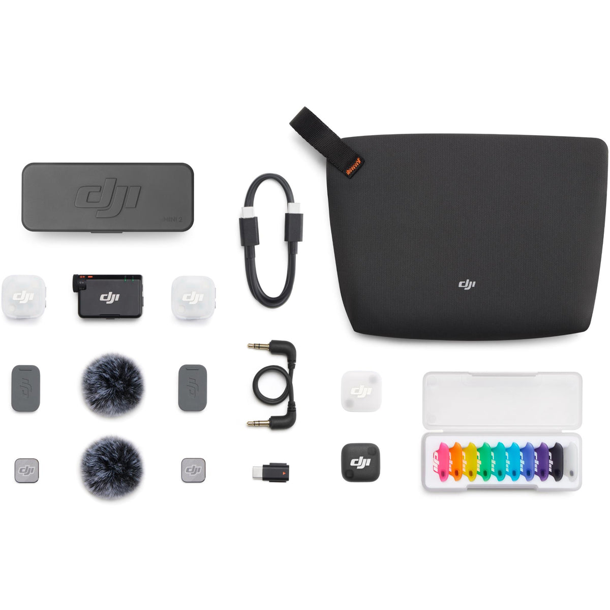 DJI Mic Mini 2 (2 TX + 1 RX + Charging Case)