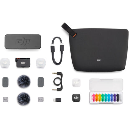 DJI Mic Mini 2 (2 TX + 1 RX + Charging Case)