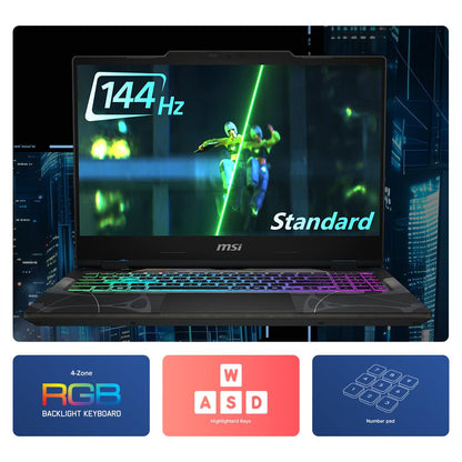 MSI Cyborg 15 15.6" FHD 144Hz Gaming Laptop (Intel Core 7 - 240H) [GeForce RTX 5050]