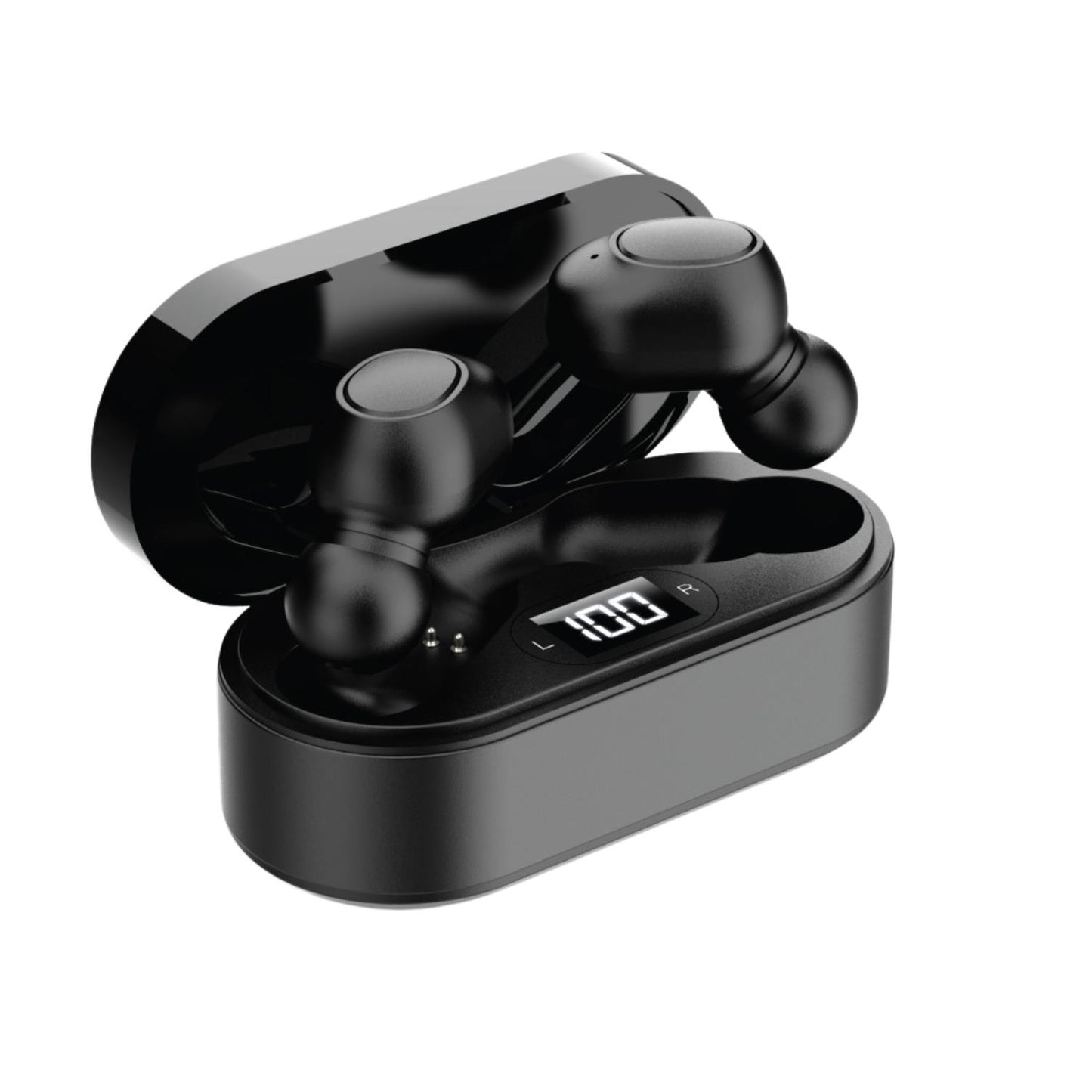 Wellcare TWS Sound Amplified Earbuds (Black)