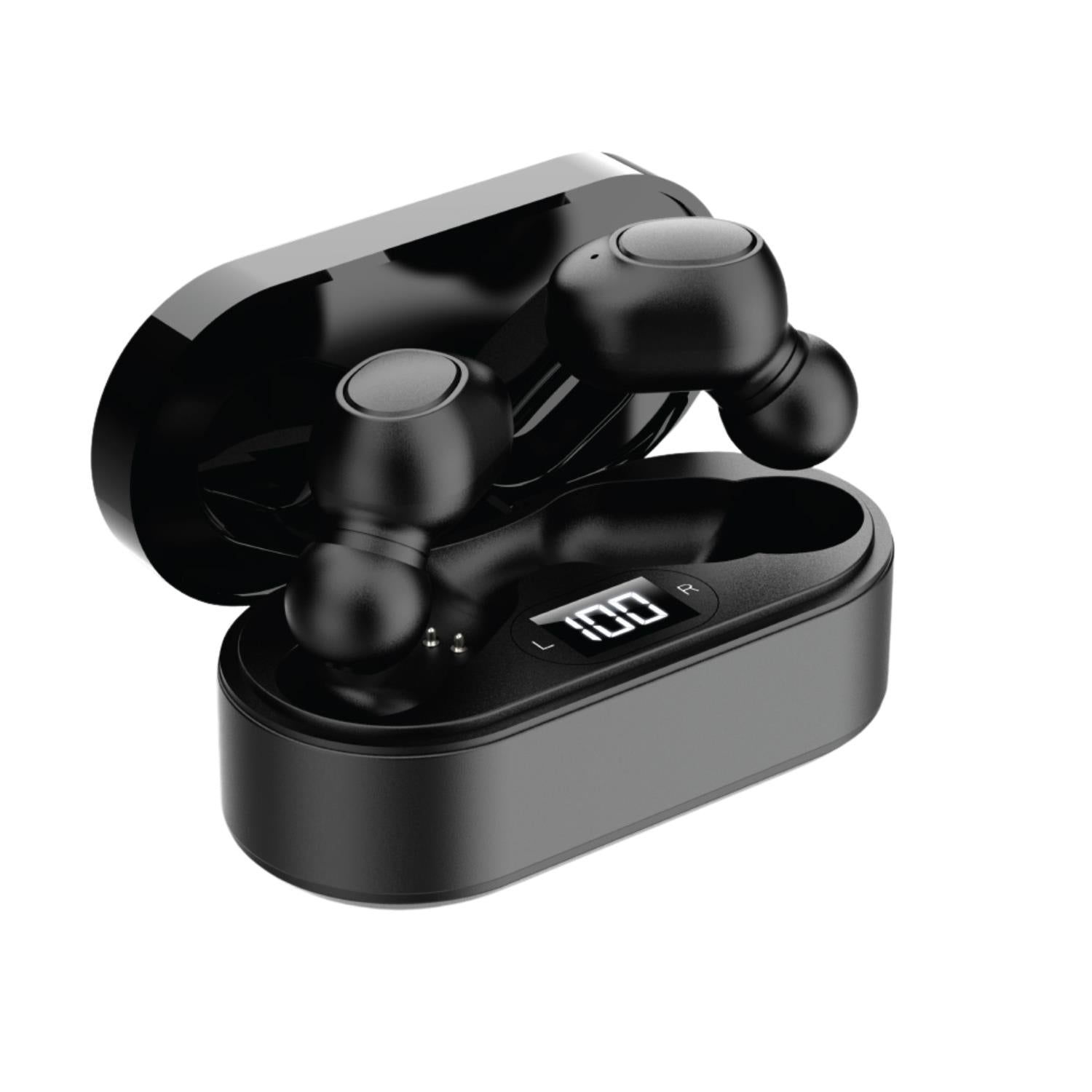 Wellcare TWS Sound Amplified Earbuds (Black)