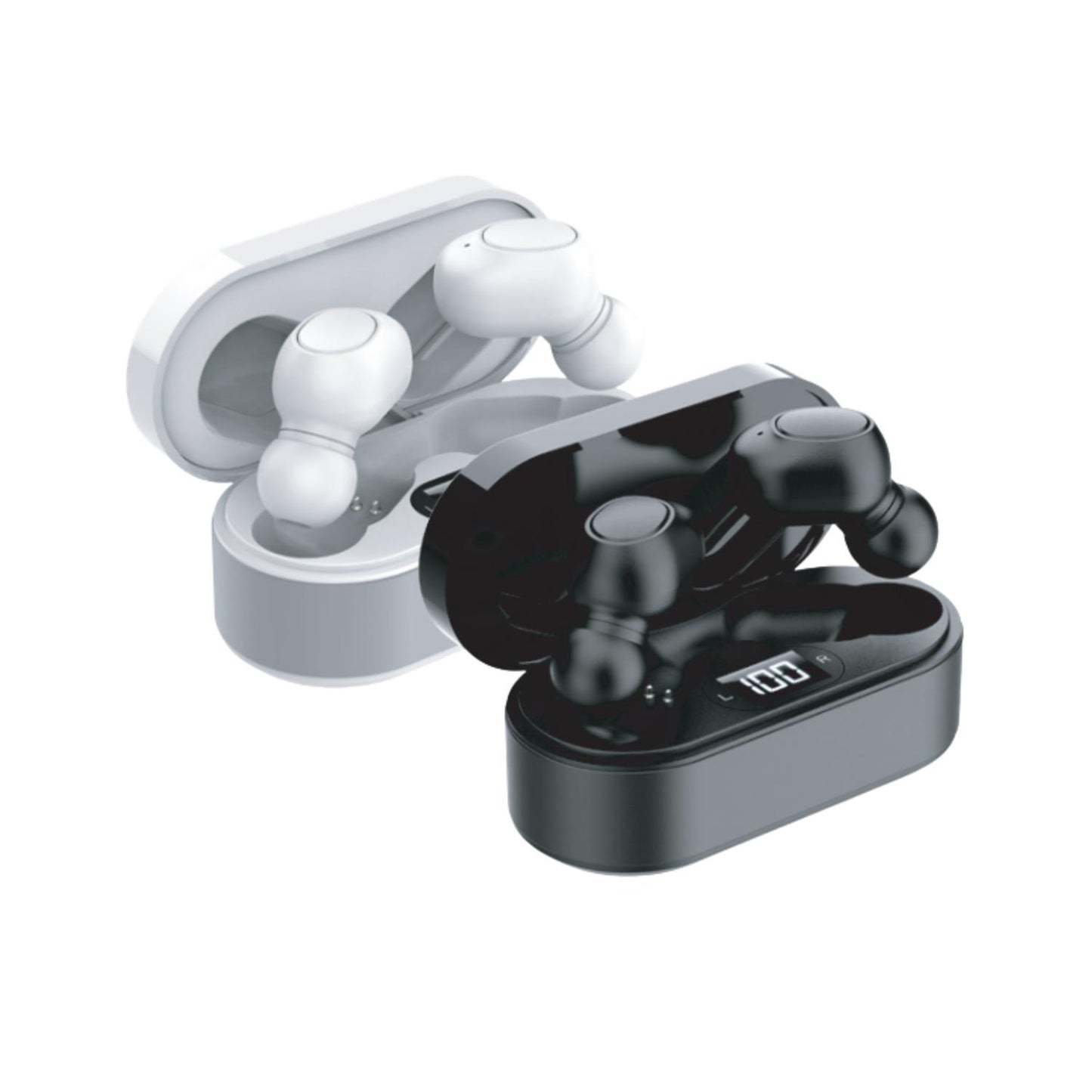 Wellcare TWS Sound Amplified Earbuds (Black)