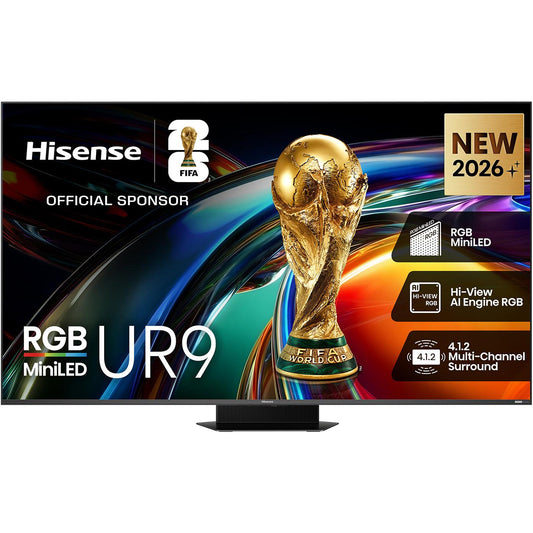 Hisense 65" UR9SAU ULED 4K UHD RGB Mini-LED Smart TV [2026]