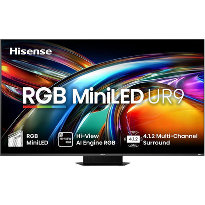 Hisense 65" UR9SAU ULED 4K UHD RGB Mini-LED Smart TV [2026]