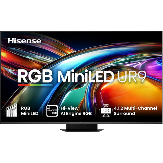 Hisense 75" UR9SAU ULED 4K UHD RGB Mini-LED Smart TV [2026]