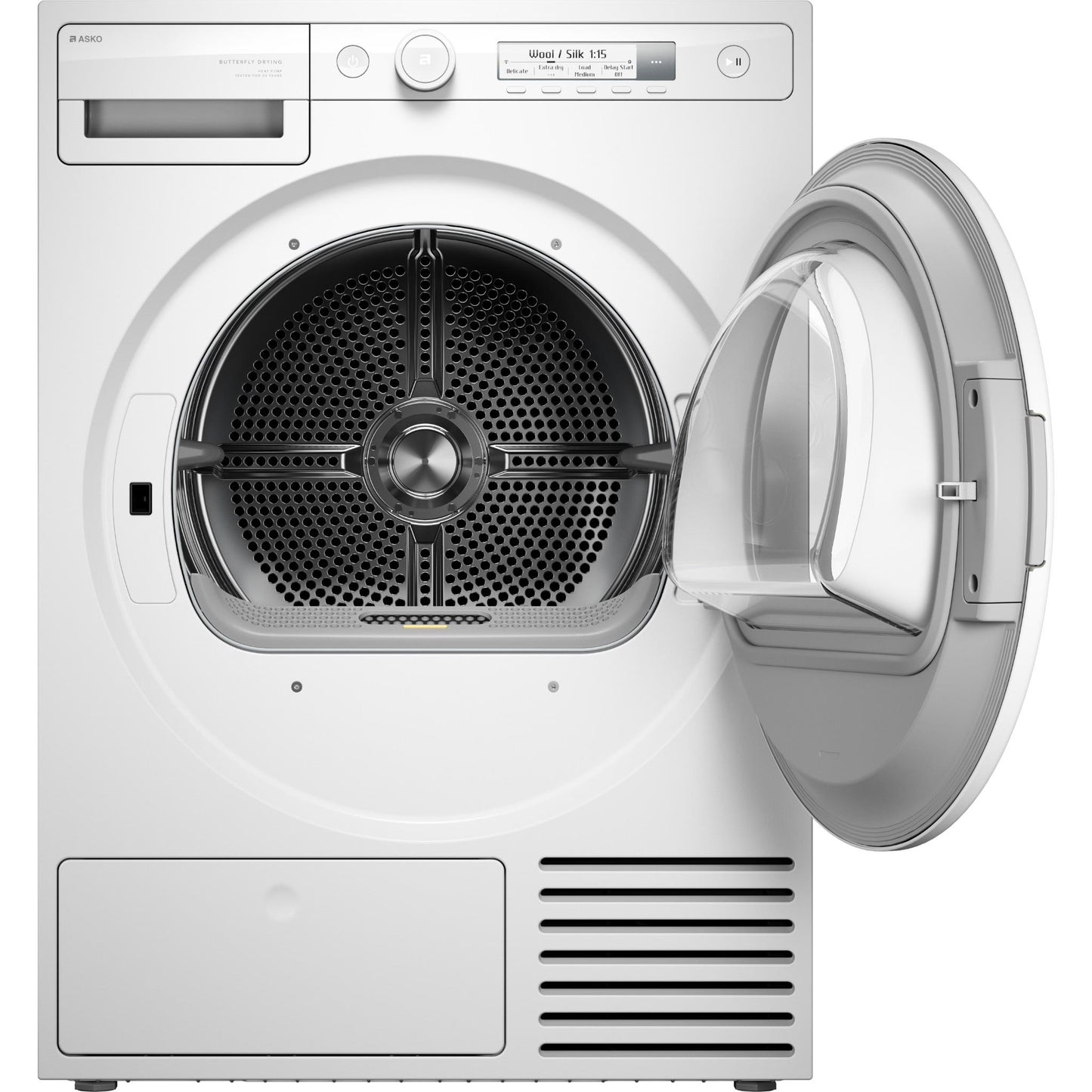 ASKO T108HW Classic 8kg Butterfly Drying™  Heat Pump Dryer